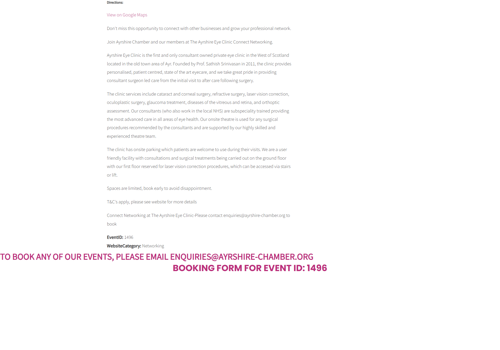 Custom Software Development Package Example: Event Booking Automation