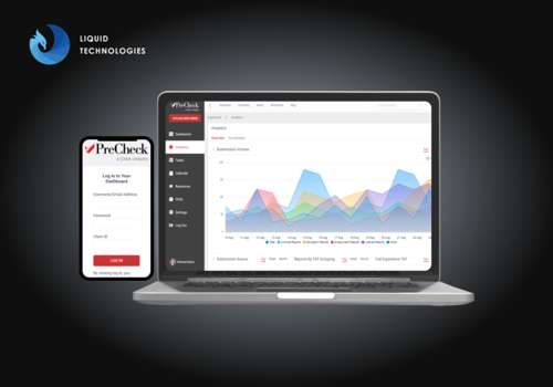 Web Development Package Example: Precheck Inc