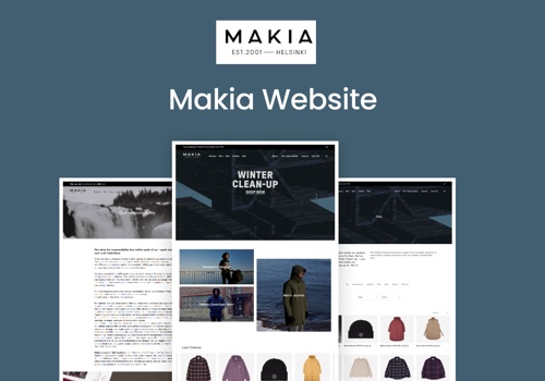 Web Development Package Example: Makia
