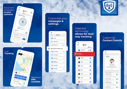 Mobile App Development Package Example: Safety App for Silent Beacon