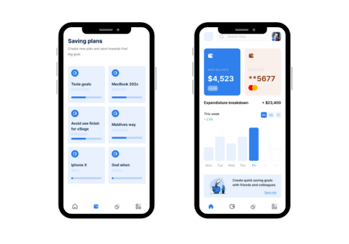 Mobile App Development Package Example: Fintech App