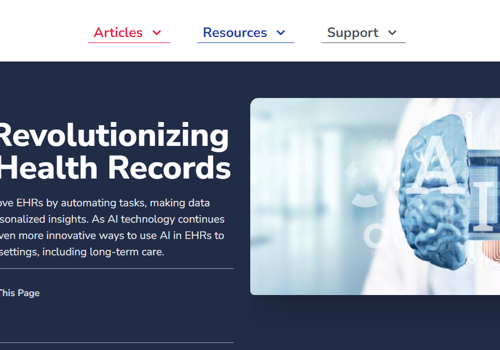 Content Marketing Package Example: MedTech articles on high-quality medical websites