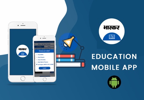 Mobile App Development Package Example: Bhaskar coaching classes