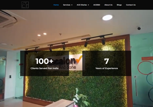 Search Engine Optimization Package Example: Ace Architects