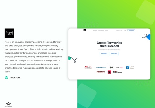Web Development Package Example: Geographic Information System with AI