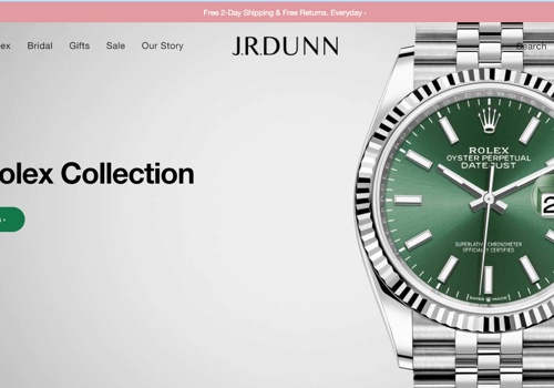 E-Commerce Development Package Example: J.R.DUNN Magento store