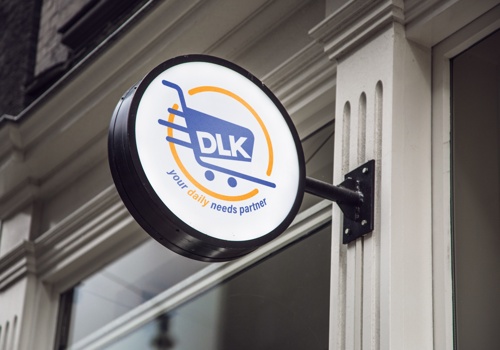 Branding Package Example: DLK Megamart - Branding