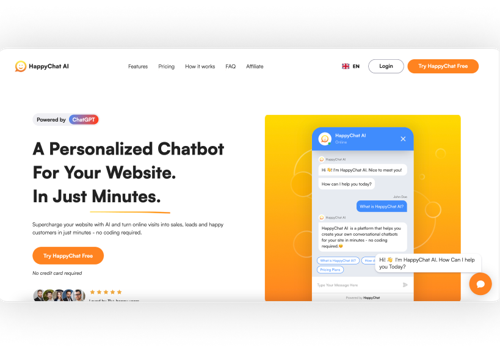 Custom Software Development Package Example: SaaS AI chatbot for websites
