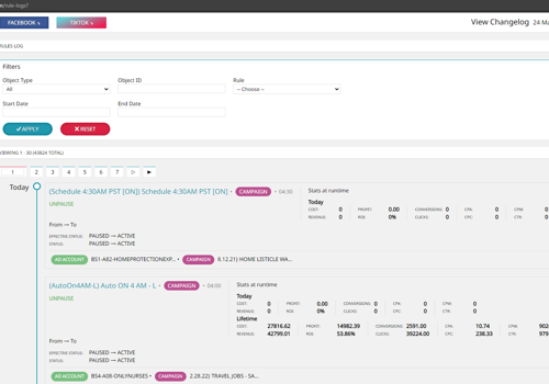 Web Development Package Example: Bidpro - Multi-Platform Ads Manager