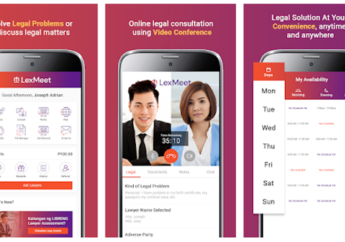 Mobile App Development Package Example: Lawyer App