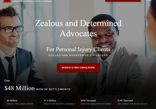 Web Design Package Example: Walpert & Walsh Website