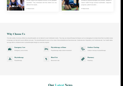 Web Development Package Example: HEALTH FOREVER is the best service provider of he