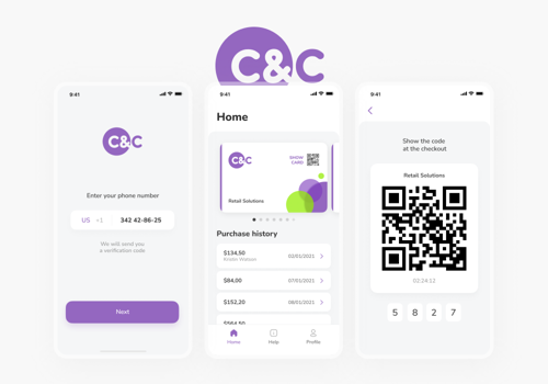UX/UI Design Package Example: Mobile App for Cash & Carry Hypermarkets