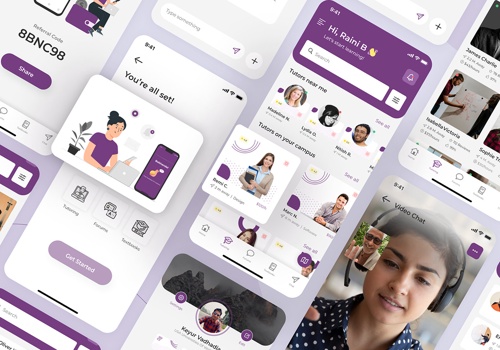 UX/UI Design Package Example: BOK The Learning Platform