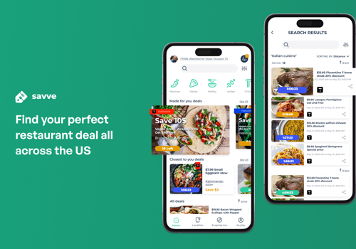 Mobile App Development Package Example: Savve