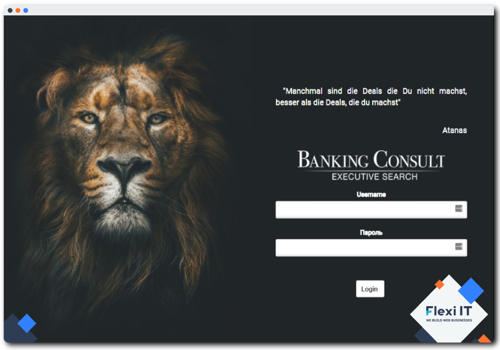 Custom Software Development Package Example: Banking Consult - Custom CRM System