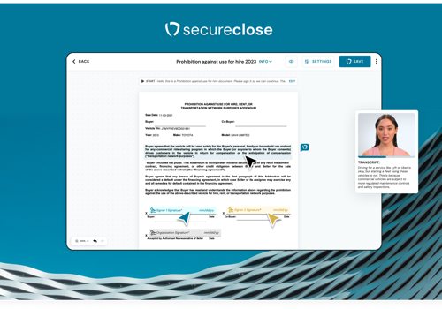 UX/UI Design Package Example: SecureClose Modernization