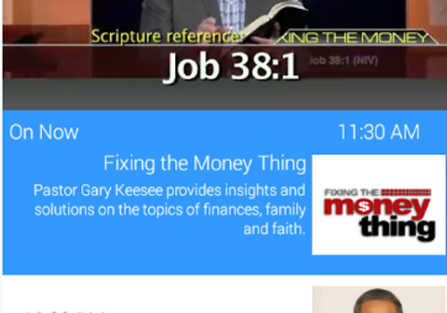 Mobile App Development Package Example: VICTORY Channel - The Prosperous Life