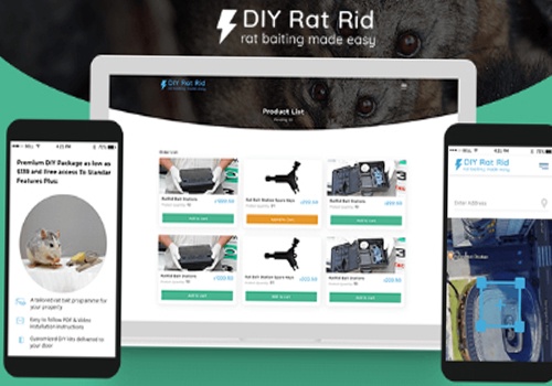 Custom Software Development Package Example: Rat Rid - Custom Web App for Rat Removal Company
