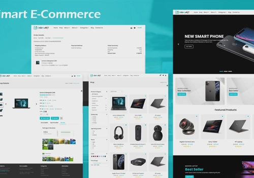 E-Commerce Development Package Example: DigiMart Ecommerce portal