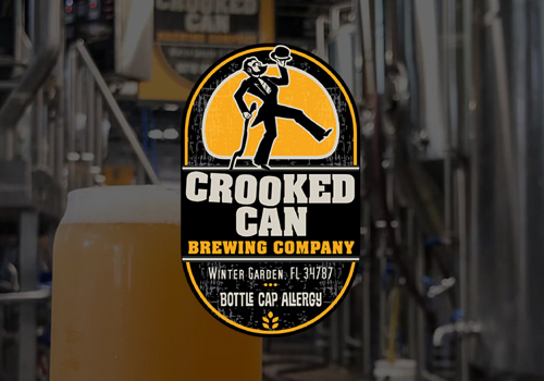 Web Design Package Example: Crooked Can Brewing Company - Website Design