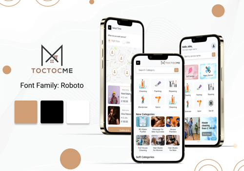 Mobile App Development Package Example: TOCTOCME