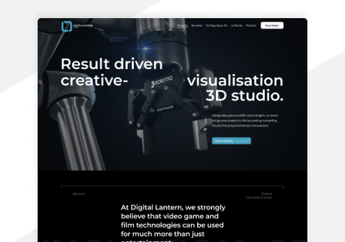 Branding Package Example: Digital Lantern Website Redesign