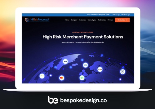 Web Design Package Example: High-Risk Merchant Payment Solutions website