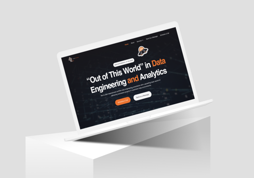 Web Design Package Example: 42Co Tech Website