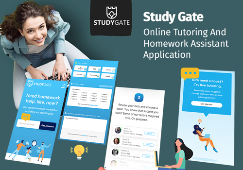 Web Development Package Example: StudyGate - Online Tutoring Marketplace