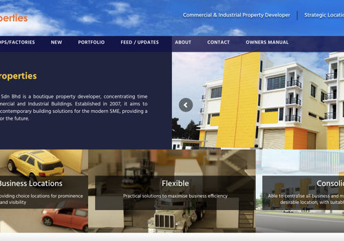 Web Design Package Example: A vendorship-based digital construction platform