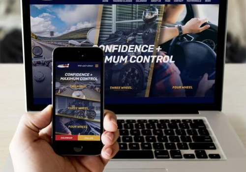 Web Design Package Example: Web Site Design for Driving School