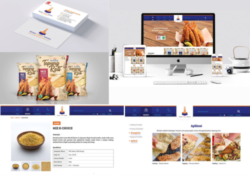 Web Design Package Example: Berkat Cahaya Novena