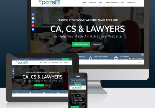 Web Development Package Example: CA Portal Website