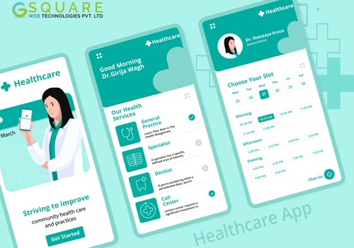 Mobile App Development Package Example: Healthcare App