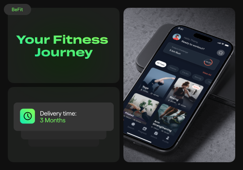 Mobile App Development Package Example: BeFit — Personalized Fitness
