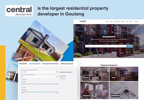 Web Design Package Example: Central Developments