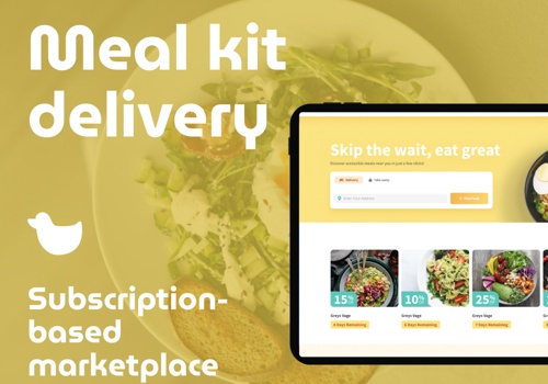 E-Commerce Development Package Example: Subscription-based marketplace