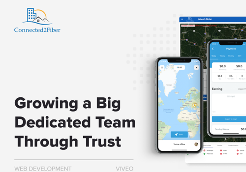Web Development Package Example: Growing a Big Dedicated Team Through Trust