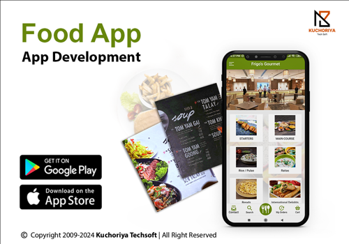 Mobile App Development Package Example: Food Ordering Apps