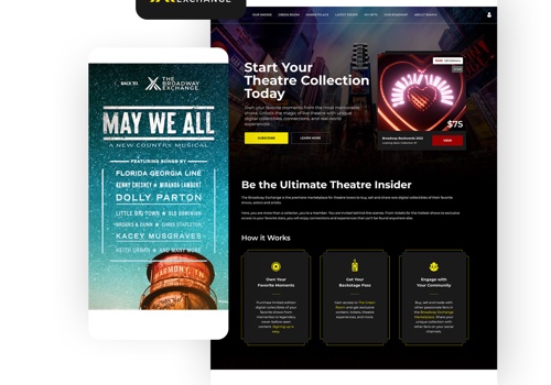 Custom Software Development Package Example: Broadway Exchange