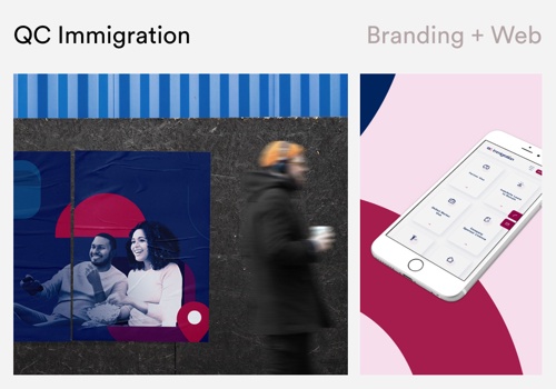 Web Design Package Example: QC IMMIGRATION