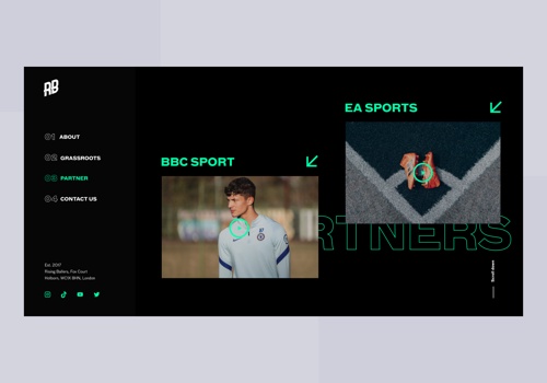 UX/UI Design Package Example: Rising Ballers | The Voice of Gen Z