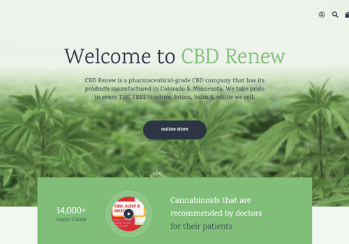 Pay Per Click Package Example: Complete Website Design, Dev, Hosting, and marketing for CBD leader in USA