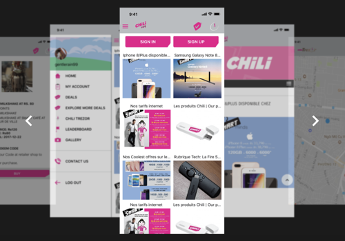 Mobile App Development Package Example: CHILIPLAY