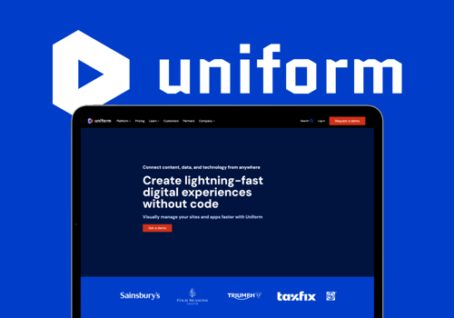 Custom Software Development Package Example: Promotional Website Development: Uniform