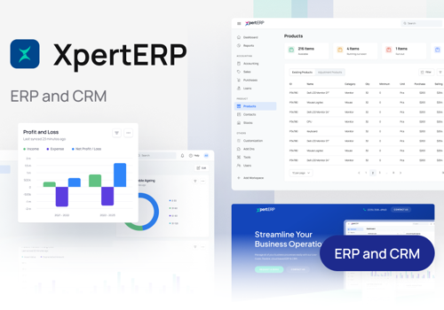 Custom Software Development Package Example: ERP and CRM Software