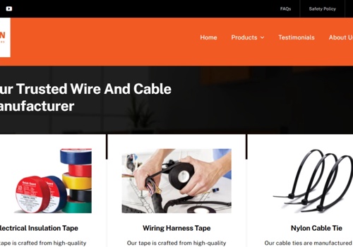 Web Design Package Example: Quality Wire & Cable Solutions WordPress Website