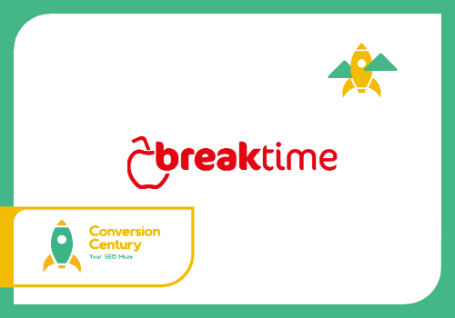 Content Marketing Package Example: Breaktime: Becoming a leader in organic traffic
