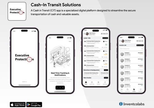 Custom Software Development Package Example: Cash-In Transit Solutions - Secure Transportation